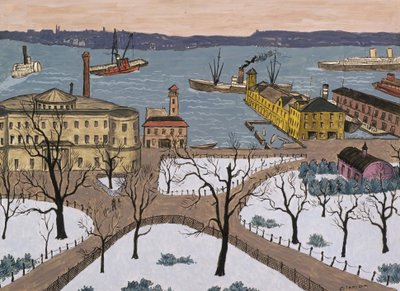 Battery Park by Glenn O Coleman